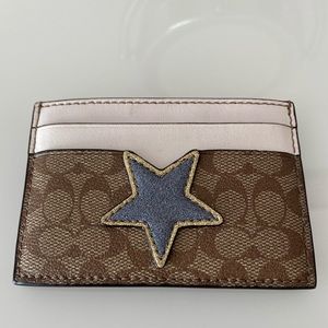 Coach card holder